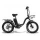 20 Inch Fat Tire Electric Folding Bike 48V 750W 7 Speed Foldable E Bikes