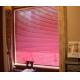 Modern vertical/horizontal purple soft shutters window Shangri la blinds customized