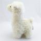 Soft Standing Creative Plush Llama Alpaca Toy Custom Safe Kids Playing Embroidery Doll