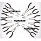 11 Extra Long Reach Needle Nose Pliers Set Crimping Multi Needle Bent Nose