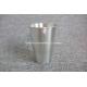 Festival Gift Stainless Steel Milk Cup Elegant Silver Color 500ml