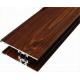 Customized Furniture Aluminium Profiles , Wood Grain Finished T Slot Aluminum Framing