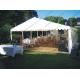 Garden Grass PVC Event Tent White Curtain ABS Hard Wall For Party Activities