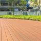 Lightweight WPC Decking Panel Weather Resistant Composite Wood Decking Boards