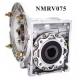NMRV075 19mm 24mm 28mm Right Angle Worm Gear Reducer Double Reduction Gearbox