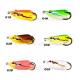 best sale new 45mm 7g stainless steel hook soft narrow mouth frog