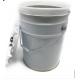 Conical 5 Gallon Open Head Steel Pail With PE Drum Liners 0.32-0.42mm