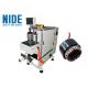 Programmable automatic stator end coil lace machine Single working station