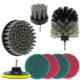 Oem 8pc Drill Brush Set Power Scrubber Bathroom Car Cleaning