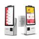 Desktop 15.6 Inch Self Service Kiosk Touch Screen For Retail Catering Hospitality
