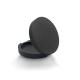 Matte Black Personalized Empty Compact Powder Case 67mm*19mm