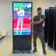 Business Floor Standing Digital Signage LCD Touch Screen Kiosk Advertising Display