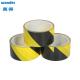 Wonder OPP Warning PVC Adhesive Tapes Yellow Black Color Indoor Use