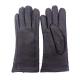 Women's Hand Made Full Finger Genuine Deerskin Leather Gloves Cashmere Lining