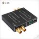 12G SDI Fiber Converter with Tally RS485 and Loop Out Single Mode LC 20KM