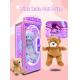 250W Pink Date Arcade Machine Coin Operated Cut The Rope Claw Machine Selfdeveloped