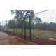 OEM Black 10ft High Welded Wire Mesh Fencing Clear View