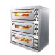 CE 220V 110V 3 Deck Bakery Oven Commercial Electric Pizza Oven