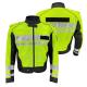 Police Fluorescent Jacket Vest Reflective Motorcycle Riding Wear Clothing