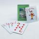 Green 3D Waterproof Plastic Playing Cards Durable Pvc Cartoon Playing Card