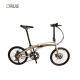 Light Alloy Material Full Suspension 20 Velocity-D Folding Bicycle for Adults