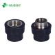 Durable HDPE Pipe Fittings Socket Joint Male Female Adapter for GB Standard Connection