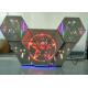 P5 Full Color LED Dj Booth With Multi Screens / Adjustable Brightness For Bar Club