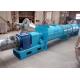 Environment Protection Continuous Ribbon Blender For Sludge / Waste Treatment