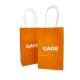 SGS Paper Shopping Bags With Handles For Supermarket Goods Snacks Clothes Shoes