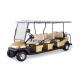 Electric Powered 12 Seater Golf Cart Shuttle Car For Reception , Tourist