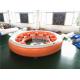 Amazing Inflatable Water Platform Island Water Toys 10 People Inflatable Floating Sofa With Coffe Cup
