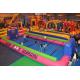 Giant Indoor Sport Game Inflatable Soccer Kick Field , Inflatable Court for Soccer Kicking