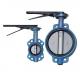 Sell CF8 Di Ci EPDM PTFE Strong Acid Ductile Iron Lever Operated Wafer Butterfly Valve