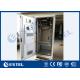 IP55 Outdoor Power Cabinet Galvanized Steel PDU Battery ODF DCDU With Air Conditioner