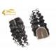 22 Deep Wave Clouser Hair Extensions - 22 Black Deep Wave Virgin Remy Human Hair Clouser Extensions For Sale