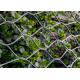 Knotted Poultry / Zoo Aviary Netting High Strength Rope Net 1.2-2.0mm Wire Thickness