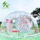 UV Resistant Geodesic Dome Tent Clear PVC 360 Degree Panorama Igloo Tent