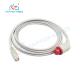 TPU Material Invasive Blood Pressure Cable , Ibp Cables For Transducer
