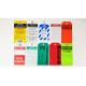 Customized Plastic Safety Tag Colorful With Custom Design