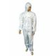 Anti - Bacterial Disposable Protective Coveralls For Full Body Protection