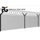 1.8m Airport Security Fencing