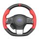 Best Selling Car Accessories Carbon Fiber Leather Car Steering Wheel Cover for Subaru WRX 2015-2021 Impreza Outback Porsche