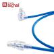 Stranded Bare Copper Conductor UTP CAT6 Patch Cord 360 Degree Stereo Rotation