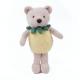 100% Polyester Short Plush Cute Plush Dolls Mini Teddy Bear With Short Pile 30 * 20cm