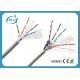 100% Copper Conductor FTP Cat6 Lan Cable 4 Pairs Low Resistance Data Transmission Cabling