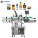 1935mm Automatic Round Bottle Labeling Machine for Beer Cans and Plastic Jar Stickers