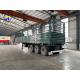 50ton Side Guard Semi Trailer with Self-dumping Function Side Beam 16mm Channel Steel