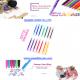 20 Colors Friction Clicker Erasable Pen Refills
