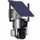 4G LTE Solar Camera Dual Linkage Motion Detection Weather Proof