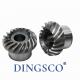 Precision Helical Tooth Gear Hobbing Power Turret Grinding Gear with ISO 4-6 Grade Accuracy and Gleason Teeth Profile